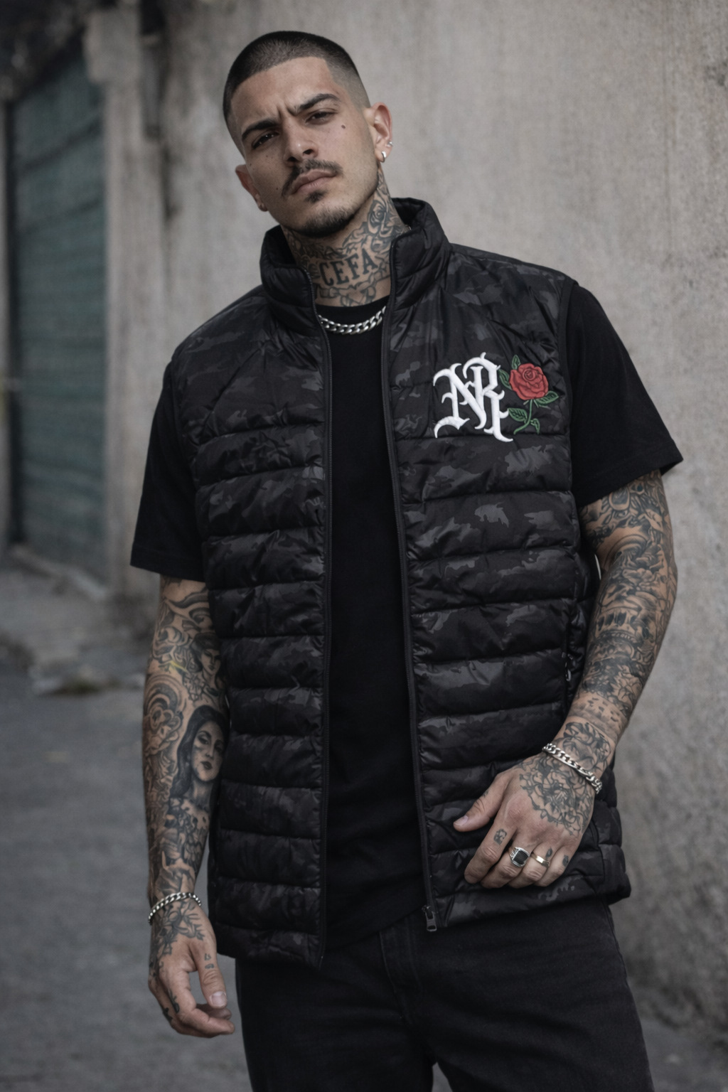 Chaleco negro basico